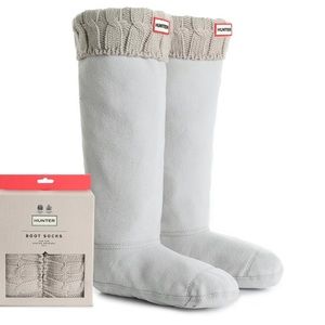 HUNTER Original Tall Cable Knit Women's Boot Socks
